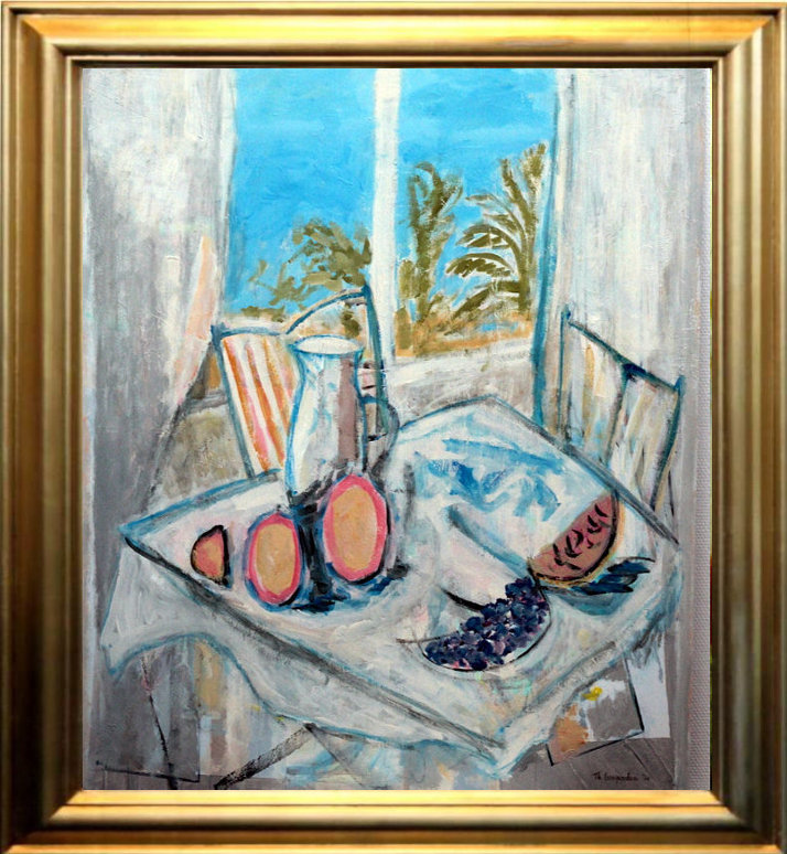 Table en la fenêtre(106)