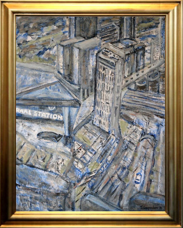 Centraal Station(94)<br><small class=store-brand><b>€ 650,00</b> incl. verzending en excl. schilderijlijst</small>