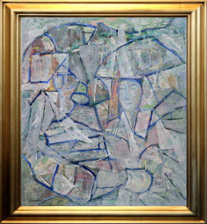 femmes Tibétaines(97)<br><small class=store-brand><b>€ 650,00</b> incl. verzending en excl. schilderijlijst</small>