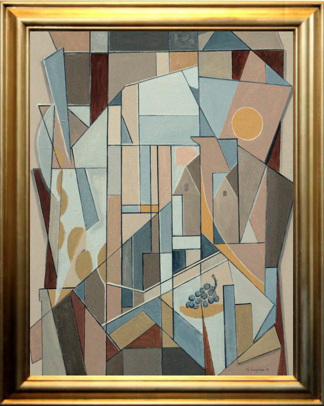 Composition(99)<br><small class=store-brand><b>€ 750,00</b> incl. verzending en excl. schilderijlijst</small>