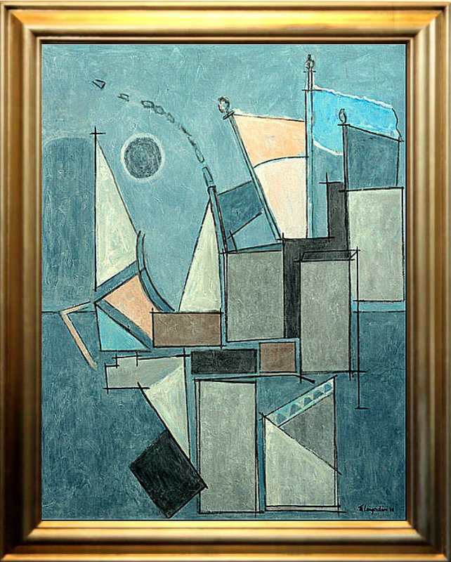 Composition(108)<br><small class=store-brand><b>€ 650,00</b> incl. verzending en excl. schilderijlijst</small>