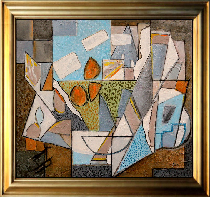 Composition(121)<br><small class=store-brand><b>€ 550,00</b> incl. verzending en excl. schilderijlijst</small>
