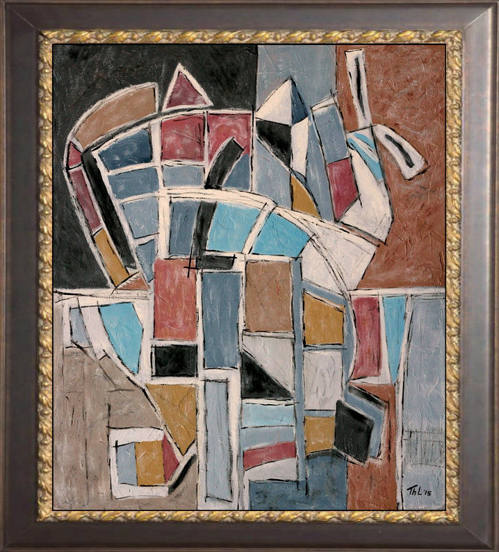 Composition(124)<br><small class=store-brand><b>€ 550,00</b> incl. verzending en excl. schilderijlijst</small>