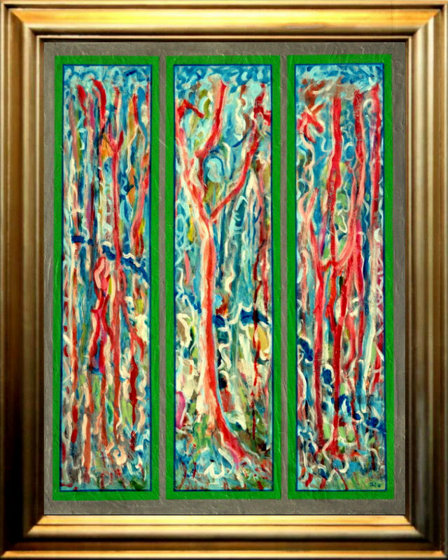 Composition(128)<br><small class=store-brand><b>€ 750,00</b> incl. verzending en excl. schilderijlijst</small>