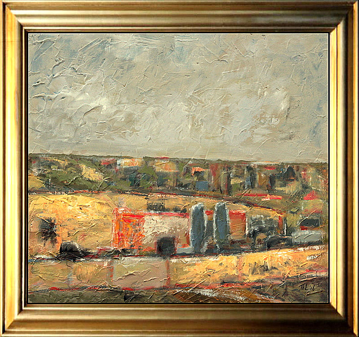 Paysage(130)<br><small class=store-brand><b>€ 750,00</b> incl. verzending en excl. schilderijlijst</small>