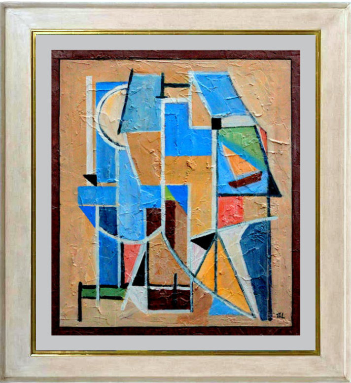 Composition(146)<br><small class=store-brand><b>€ 550,00</b> incl. verzending en excl. schilderijlijst</small>