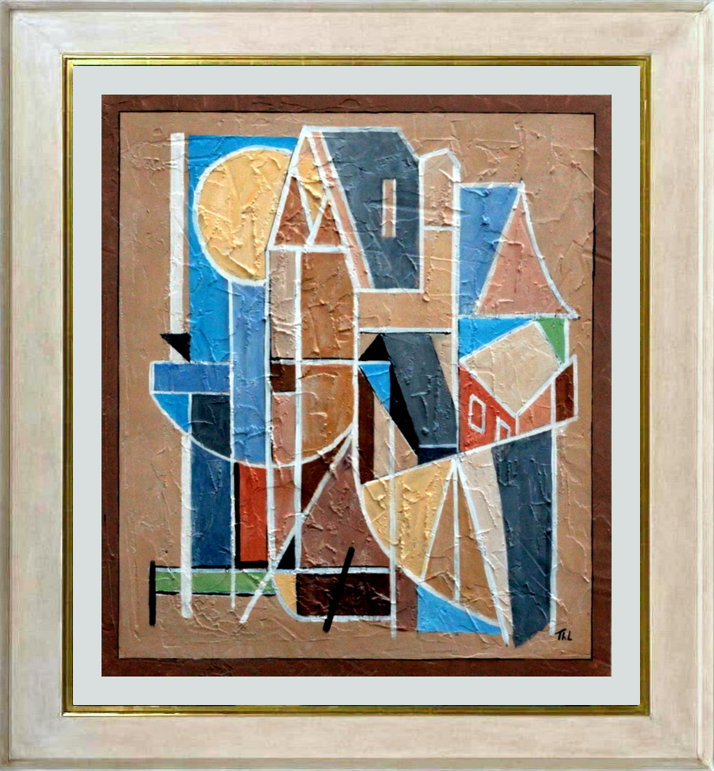 Composition(147)<br><small class=store-brand><b>€ 550,00</b> incl. verzending en excl. schilderijlijst</small>