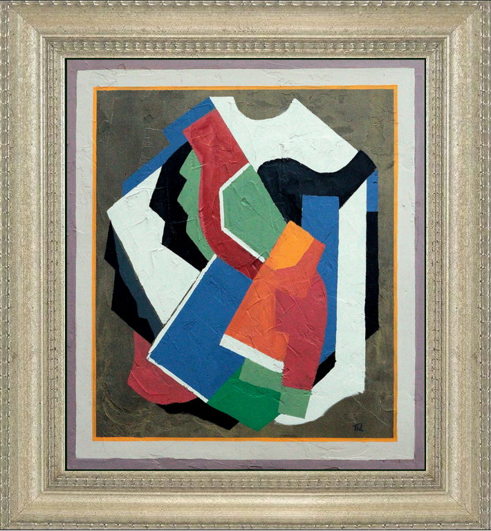Composition(156)<br><small class=store-brand><b>€ 550,00</b> incl. verzending en excl. schilderijlijst</small>